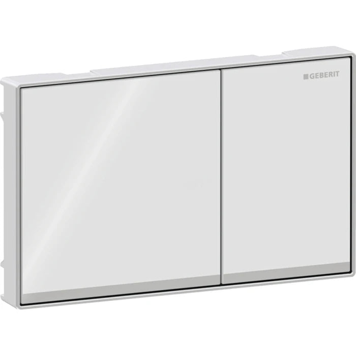 Geberit Sigma60 actuator plate, square, dual flush, surface-even