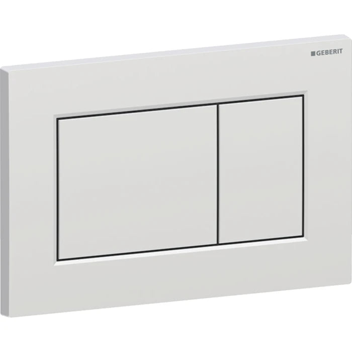 Geberit Sigma01 actuator plate, square, dual flush