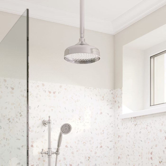 Round 300mm Shower Dropper