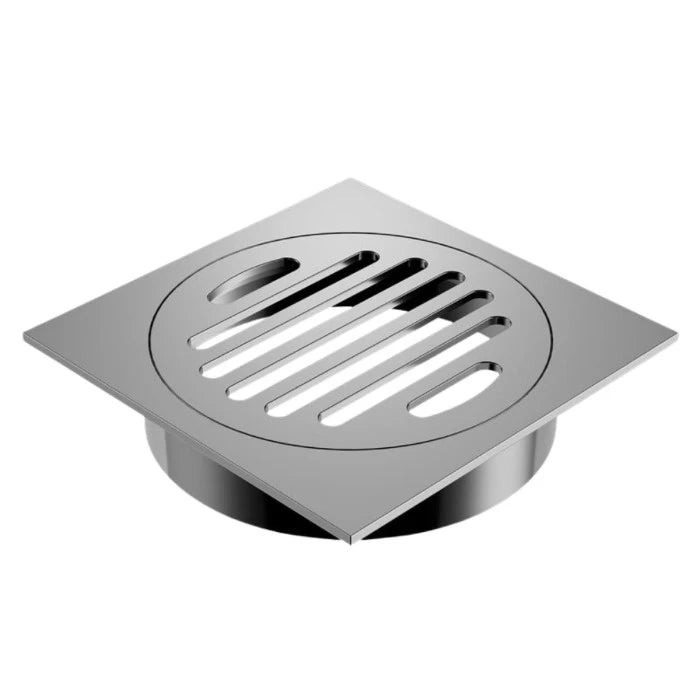 Caroma Square Floor Waste Grate 100mm Outlet Chrome