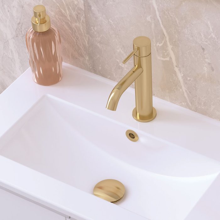 KAYA Basin Mixer Urban Brass