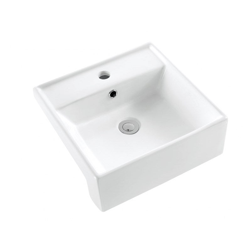 TB108 Semi-Recessed Basin 410*410*150mm