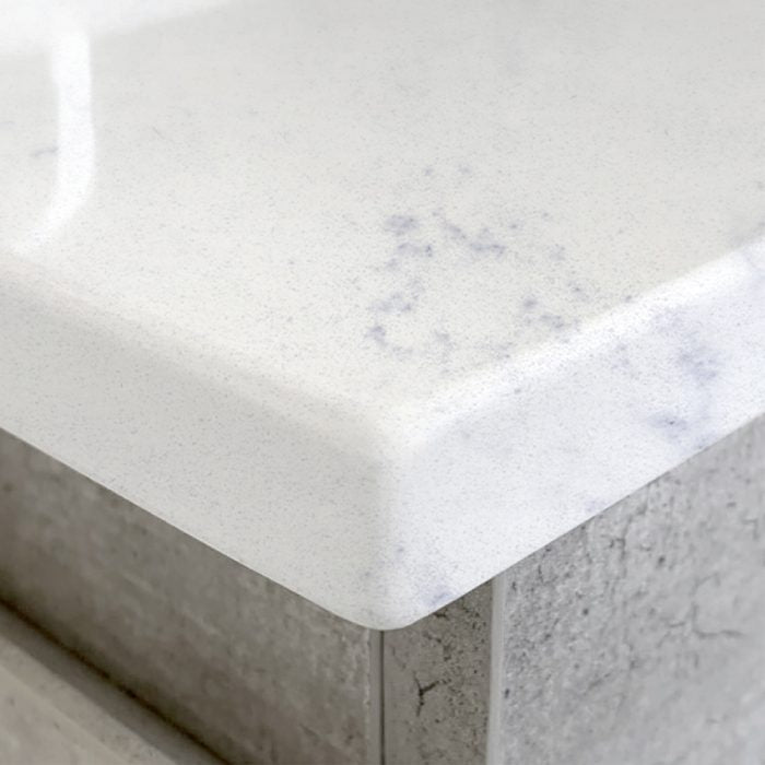 SARAH BIANCO MARBLE AMATO 1200 INDUSTRIAL Vanity On Kick 1TH