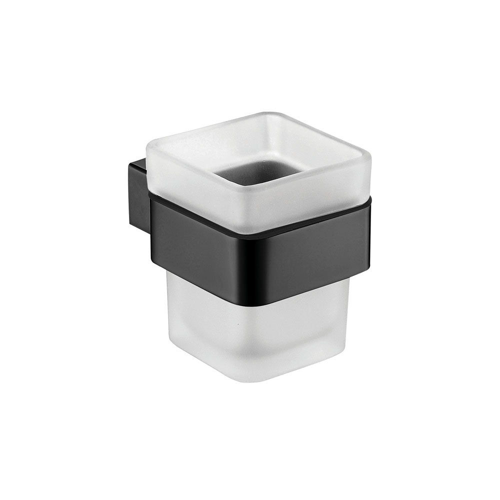 Koko Tumbler & Holder, Matte Black