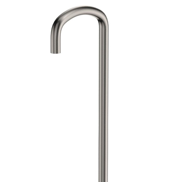 Tono Floor Mounted Bath Outlet, Brushed Nickel