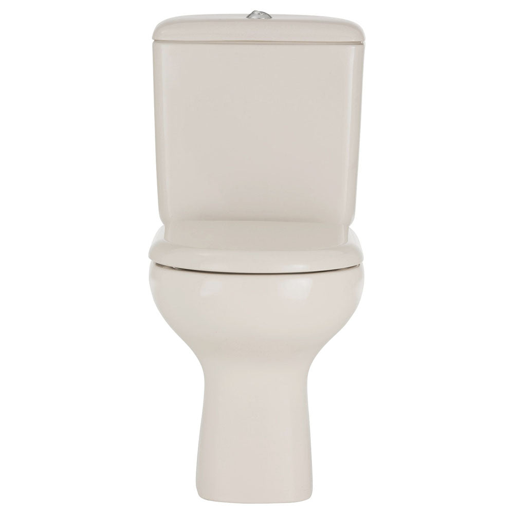 RAK Liwa Ivory Close-Coupled Toilet Suite, P-Trap