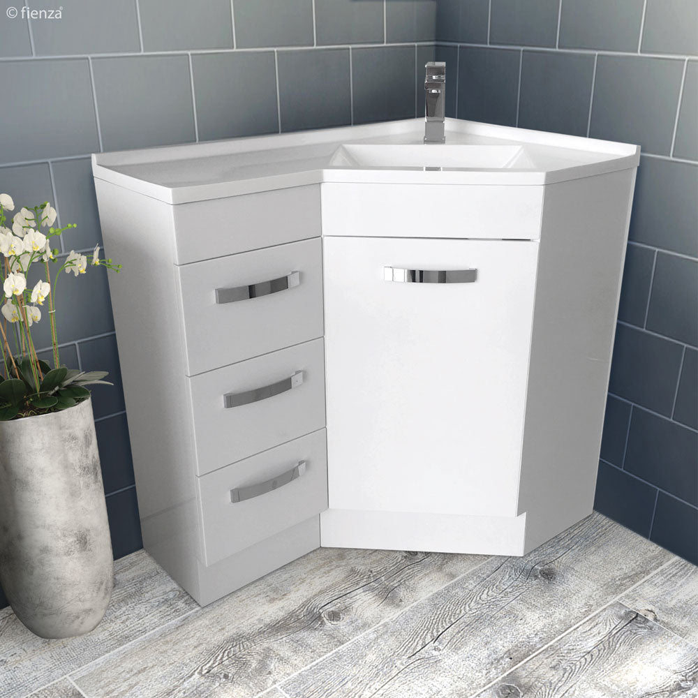 Corner Vanity 600 x 600 x 880mm