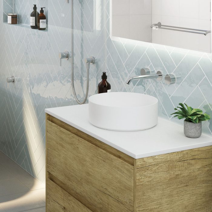 Kaya Basin/Bath Wall Tap Set, Chrome