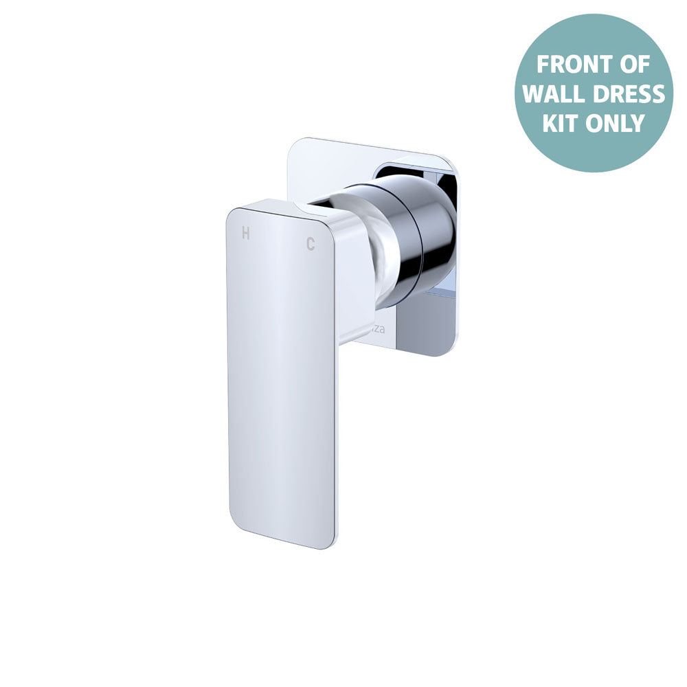 Tono Wall Mixer Dress Kit, Chrome, Square Plate