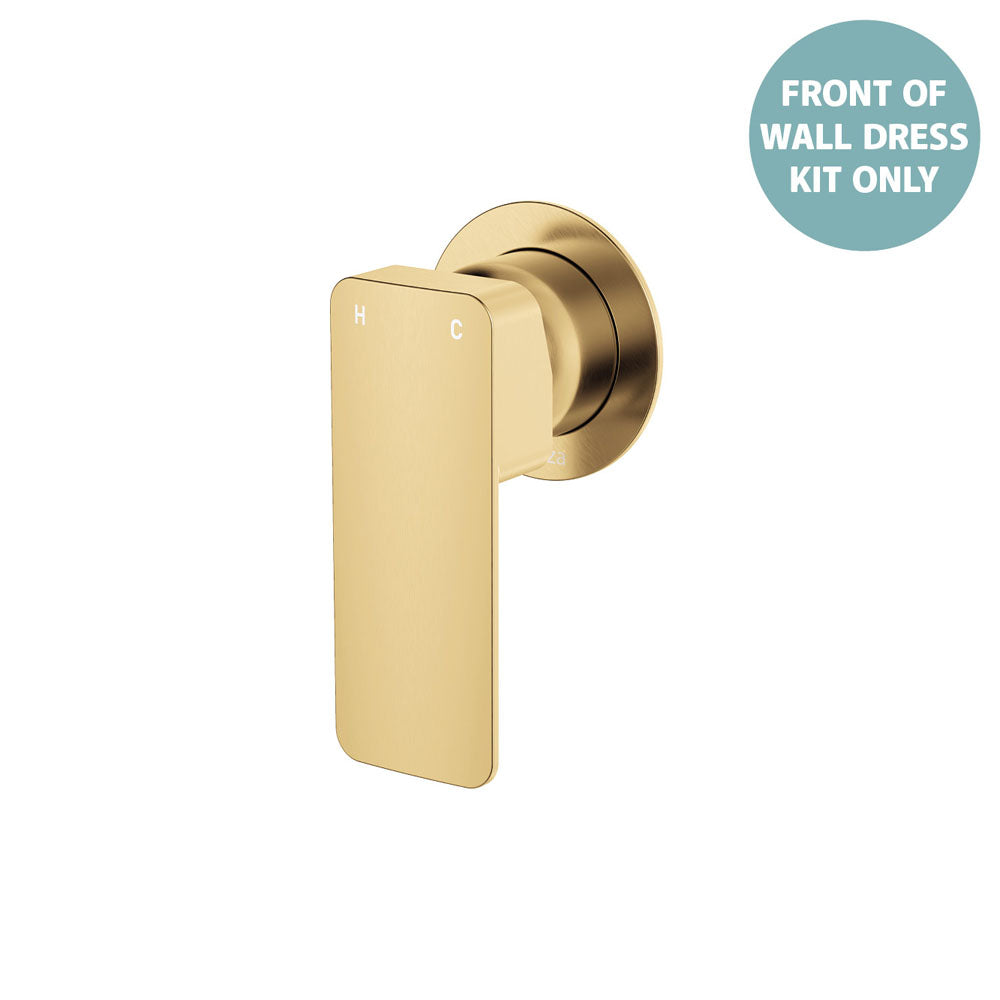 Tono Wall Mixer Dress Kit, Urban Brass, Small Round Plate