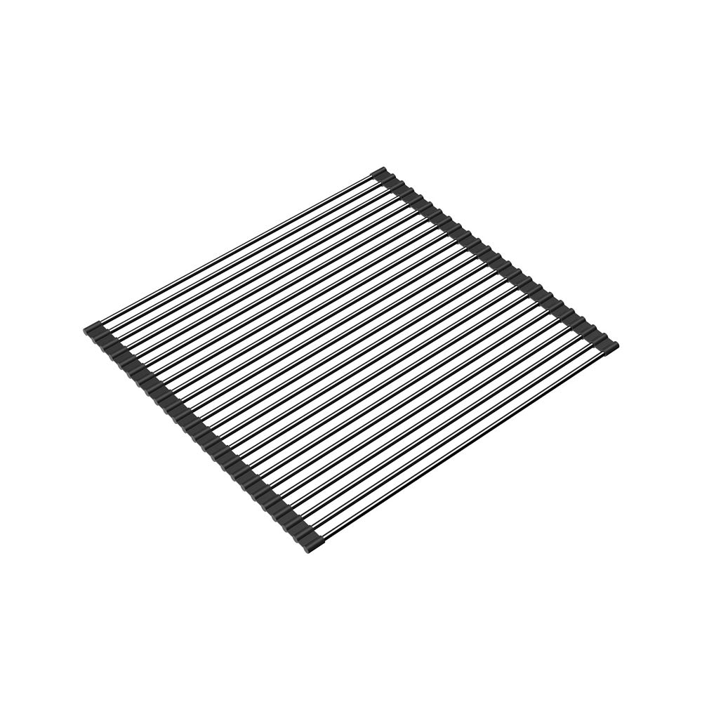 HANA Double Bowl Sink 55L Inc CM Colander Roller Protector 2 Top/Undermount 760x450x200mm