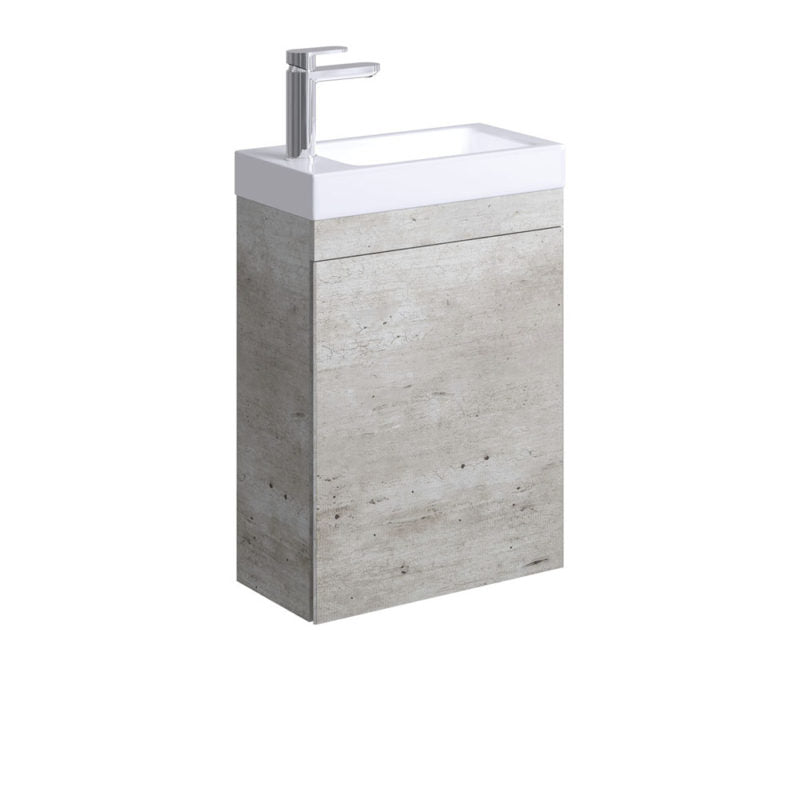 DENZEL EDGE 450 INDUSTRIAL Wall Hung Vanity 1TH No Overflow
