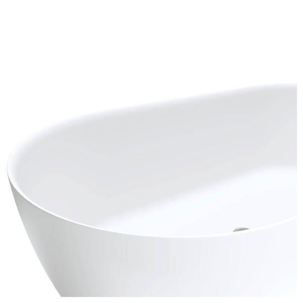 KAYA Lightweight Resin Stone Bath 1500x750x575mm Slim Wall