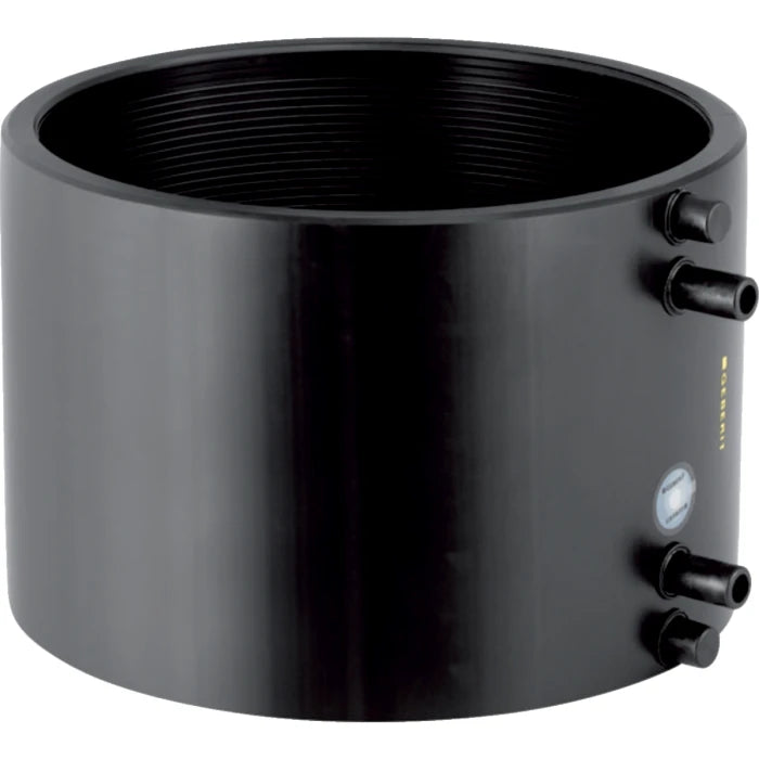 Geberit HDPE electrofusion coupling with integrated thermal fuse