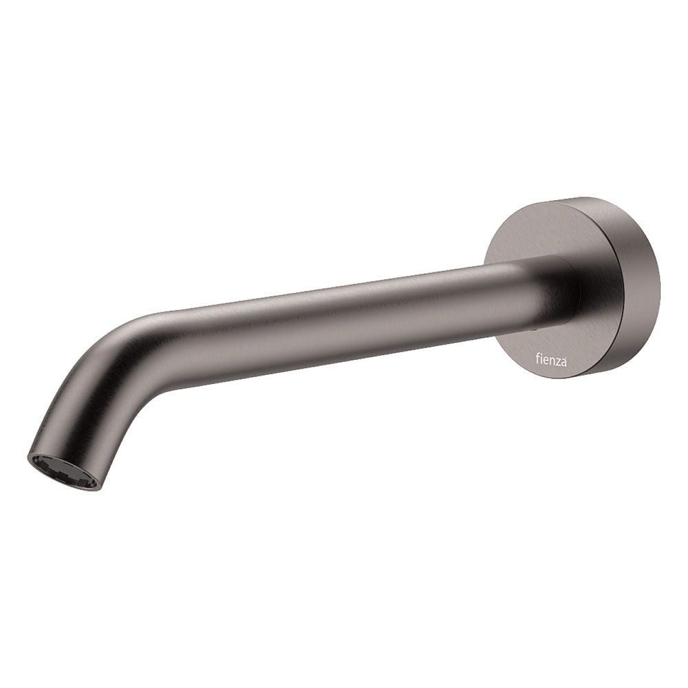 KAYA Wall Basin/Bath 220mm Outlet Gun Metal with Plate