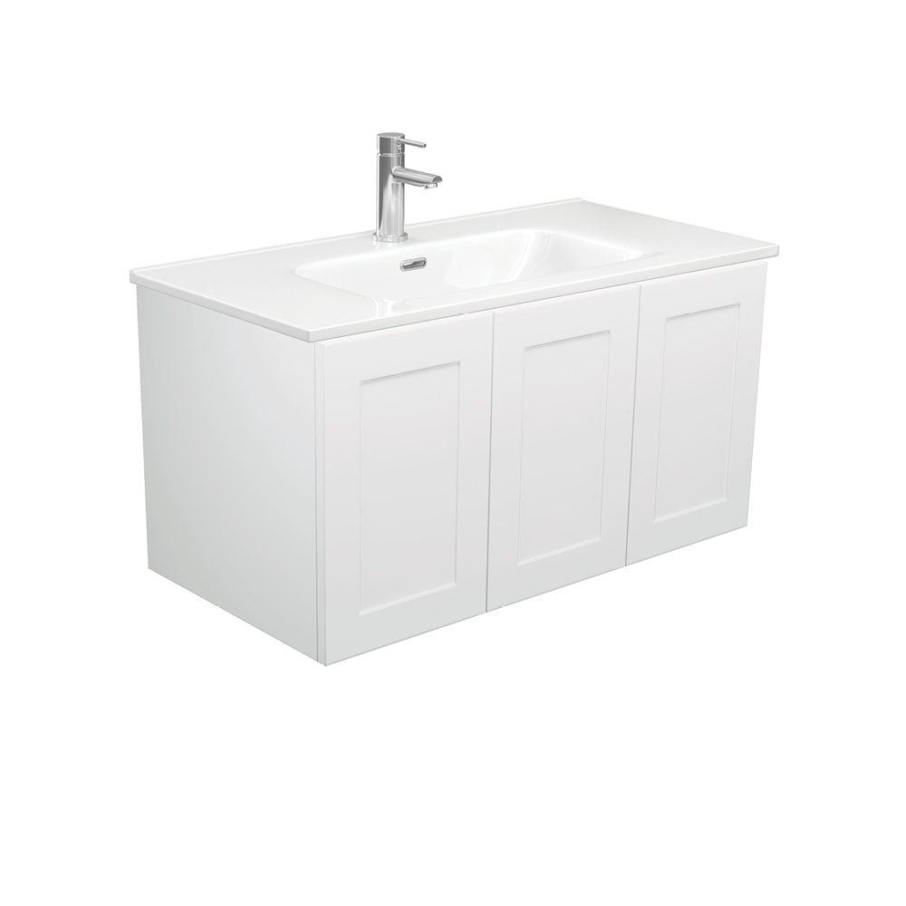 JOLI Ceramic 900 MILA SHAKER Wall Hung Cab No Handles Left 1TH