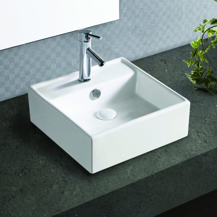 HELEN Junior Basin Above Counter 380x380x125mm Ceramic