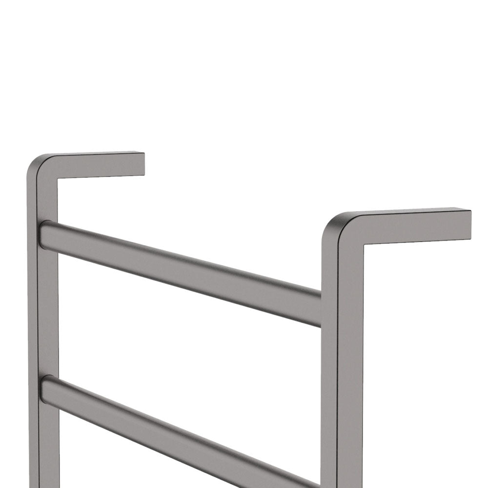 KOKO Heated Towel Rail 6080 Gun Metal (6 Bars) 600x800x100mm