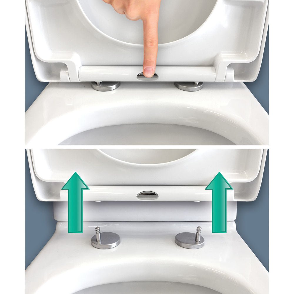 Escola Back-to-Wall Toilet Suite