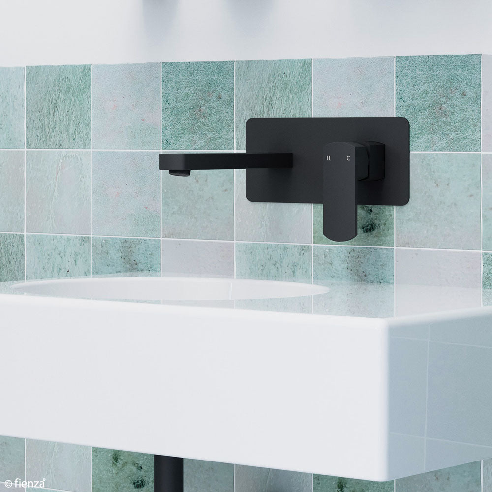 KOKO Wall Mixer with Spout Matte Black