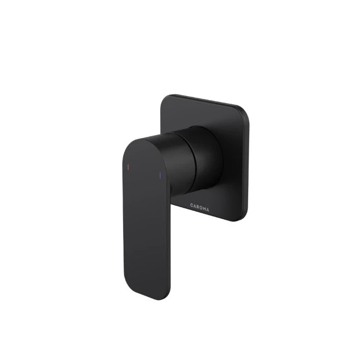 Caroma Luna II EasySwitch Bath/Shower Mixer (Complete Kit) Satin Black Lead Free