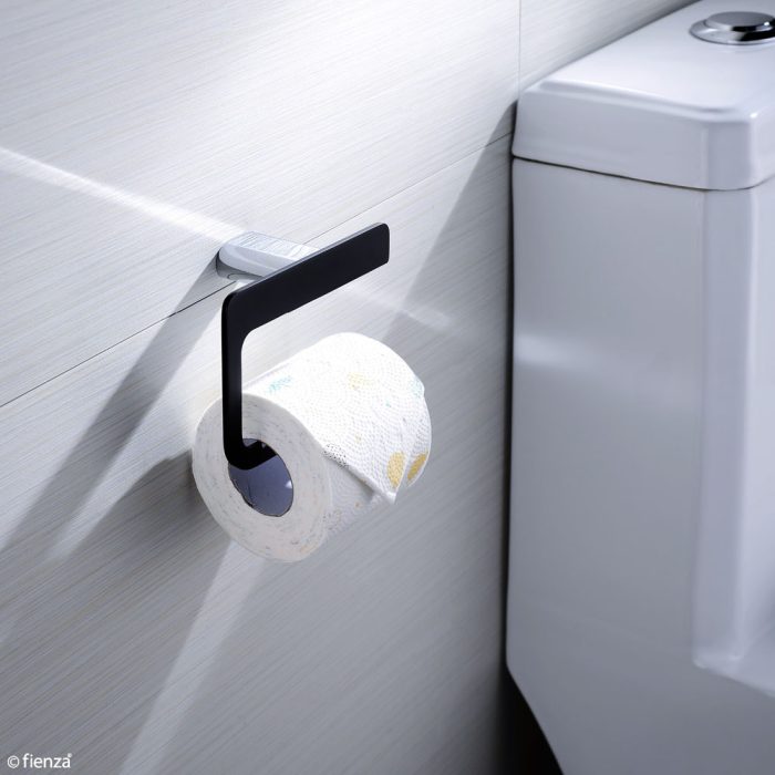 Lincoln Toilet Roll Holder, Mixed Finish