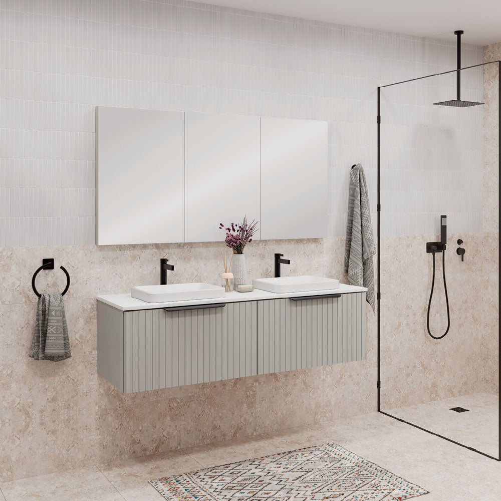 Bayview 1500 Double Bowl Wall-Hung Vanity