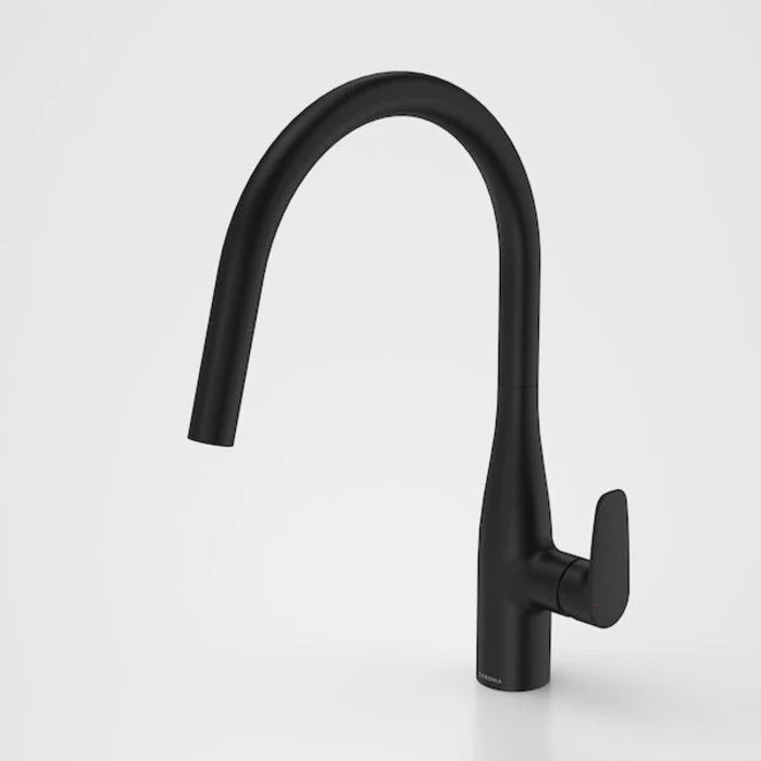 Caroma Contura II Pull Out Sink Mixer - Matte Black