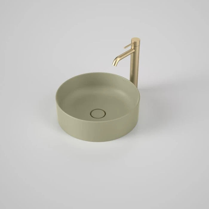 Caroma Liano II 400mm Above Counter Basin - Matte Green