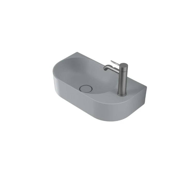 Caroma Liano II Hand Wall Basin Matte Grey