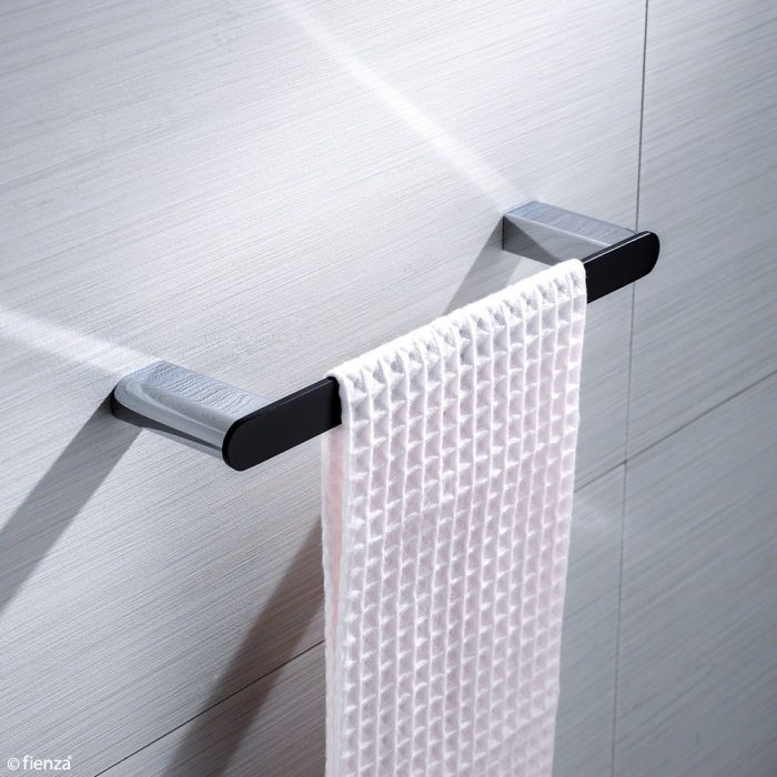 Lincoln Short Towel Rail, 300 mm, Mixed Finish