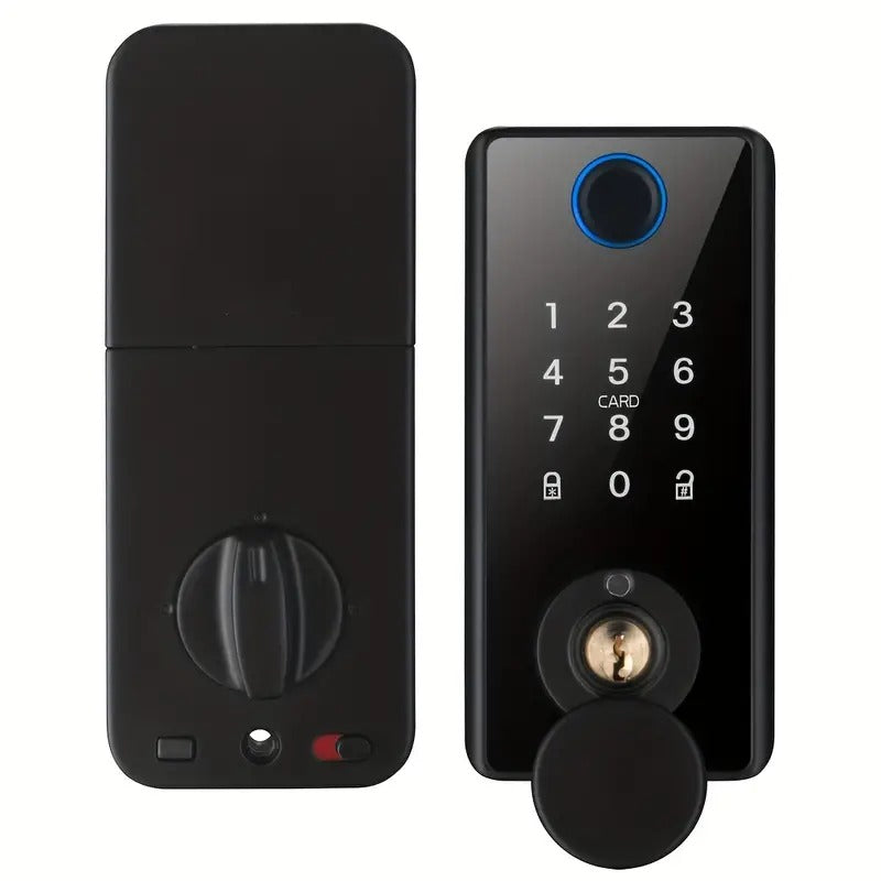 Smart Door Lock with Biometric and Keyless Entry Options