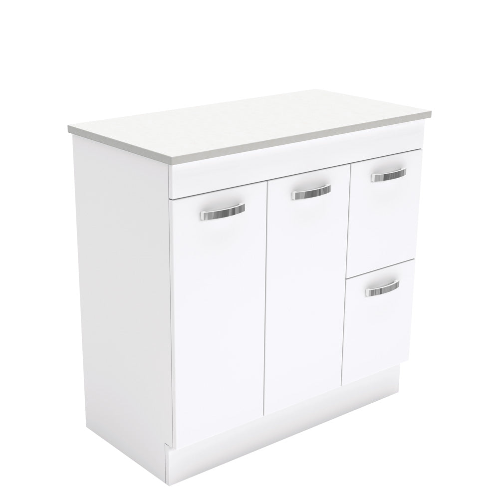 UNICAB 900mm on Kick Right Drawers Solid Doors