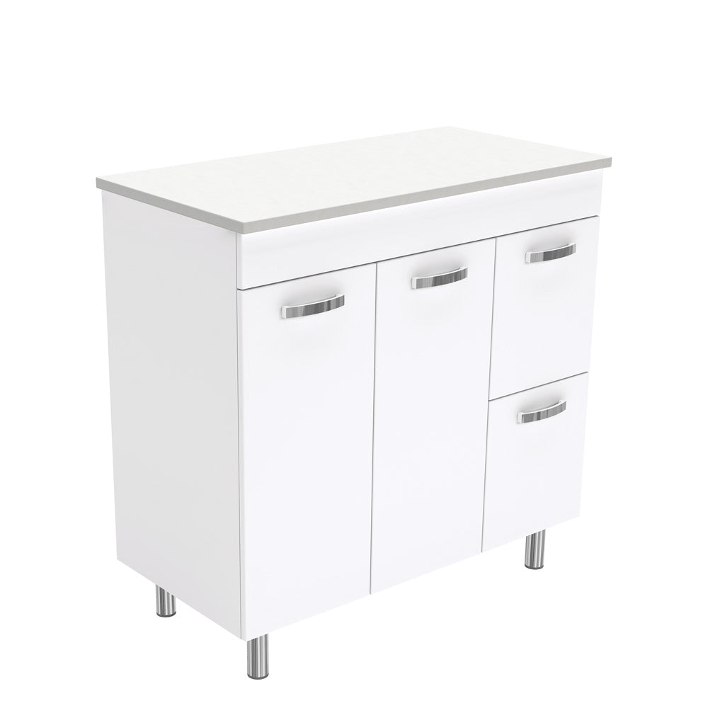 UNICAB 900mm on Legs Right Drawers Solid Doors