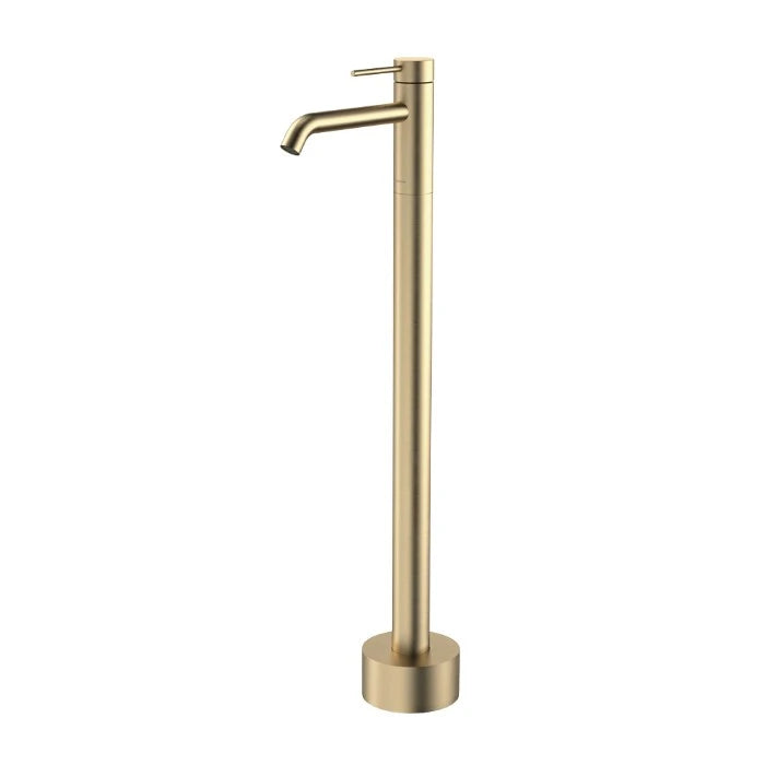 Caroma Liano II Freestanding Bath Filler Brushed Brass