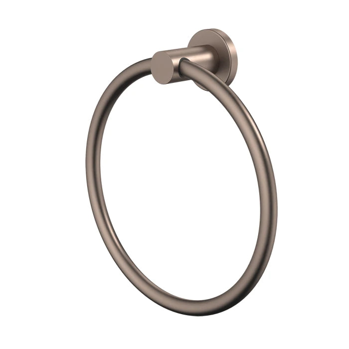 Caroma Liano II Towel Ring Brushed Bronze