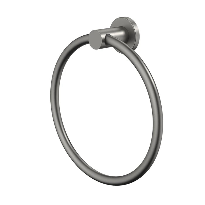 Caroma Liano II Towel Ring Gunmetal