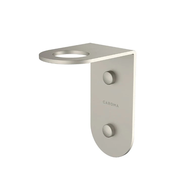 Caroma Liano II Soap Bottle Holder Brushed Nickel