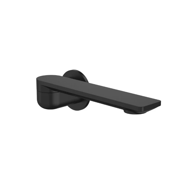 Caroma Urbane II 220mm Bath Swivel Outlet Round Cover Plate Matte Black