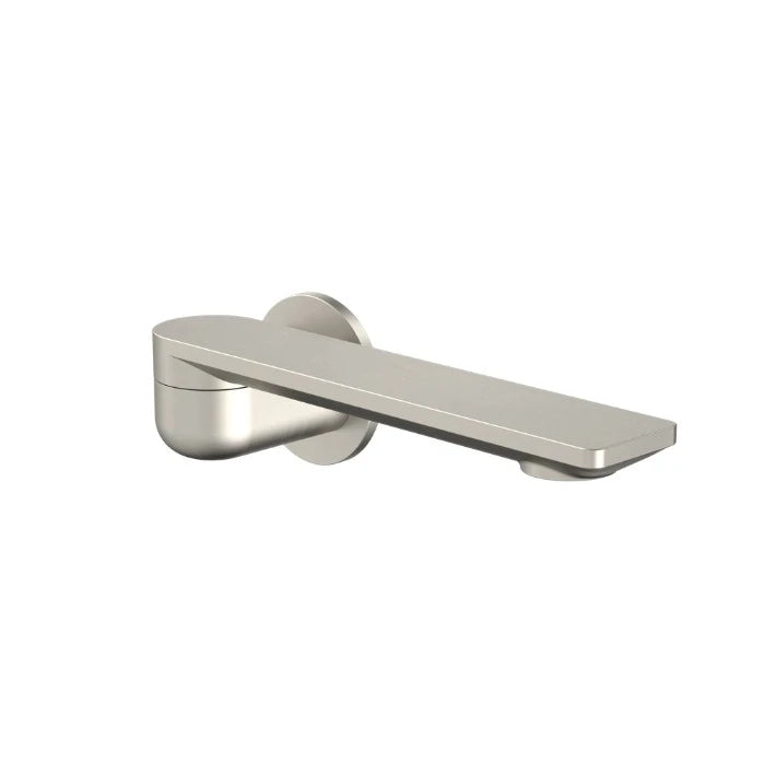 Caroma Urbane II 220mm Bath Swivel Outlet Round Cover Plate Brushed Nickel