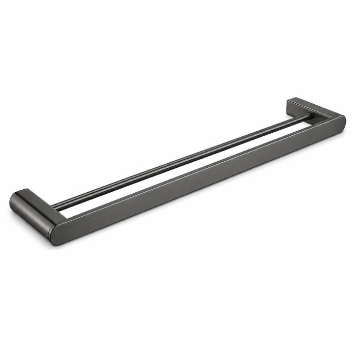 Regio 800mm Premium 304 Stainless Steel Double Towel Rail