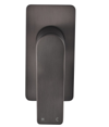 Square Brushed Gun Metal Grey Built-in Shower Mixer(Brass)