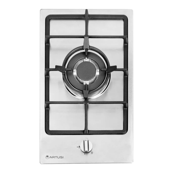 30CM WOK BURNER COOKTOP W/ CAST IRON TRIVETT S/S