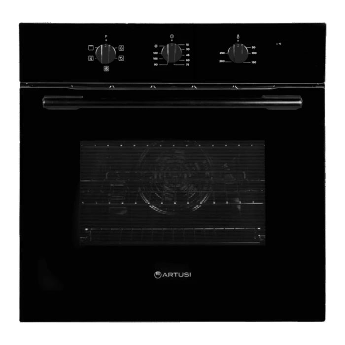 60CM BUILT-IN ELECTRIC OVEN WITH TIMER -BLACK