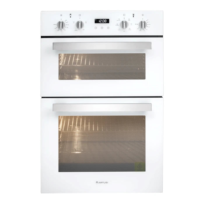 60CM BUILT-IN DOUBLE WALL OVEN - WHITE