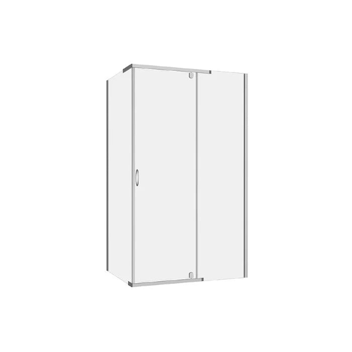Cascade Shower Screen 900 1000 1200 Semi Frameless