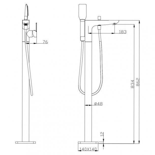 Floor Standing Mixer