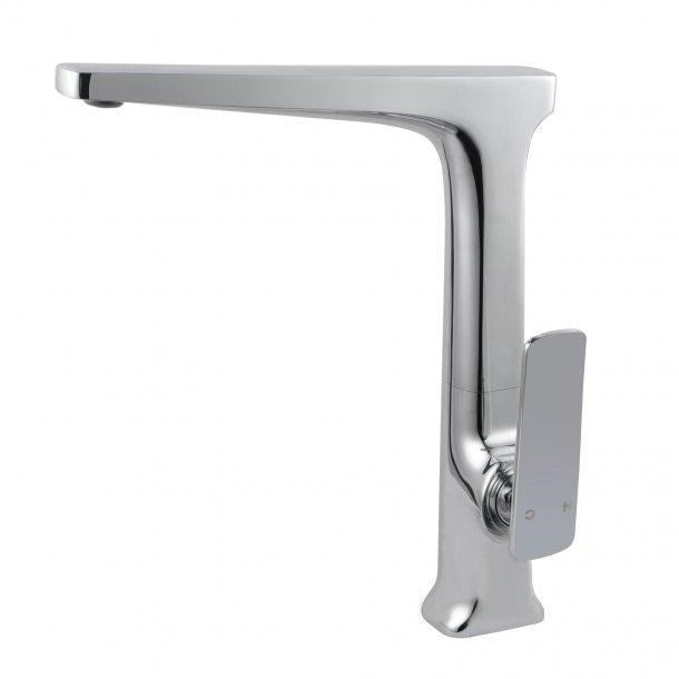 Square Chrome Kitchen Mixer