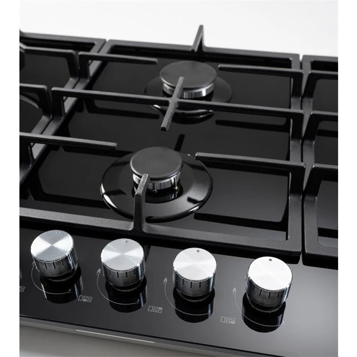 90cm Gas on Glass Cooktop ECT900GBK2