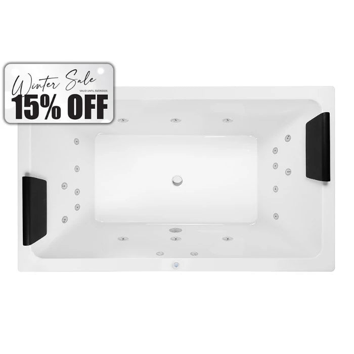 Lago 1795 Contour 18 Jet Spa Bath